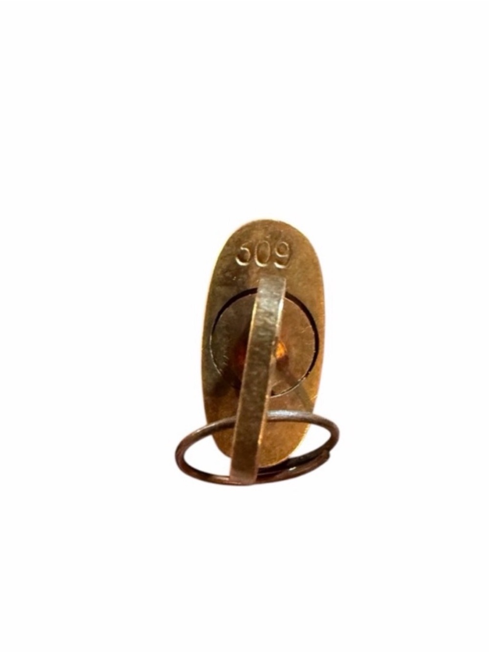 Louis Vuitton # 309 Brass gold tone Padlock with Key - Picture 3 of 3